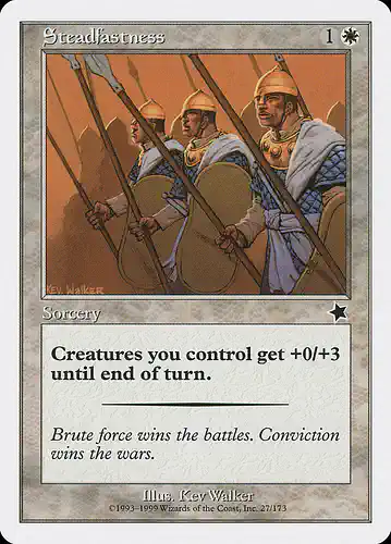 Steadfastness - s99 Spoiler