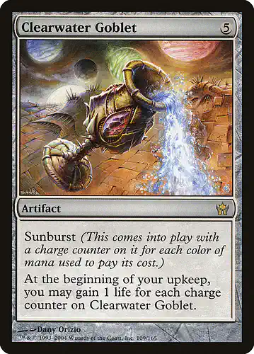 Clearwater Goblet - 5dn Spoiler