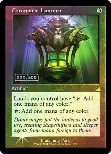 Chromatic Lantern - rvr Spoiler