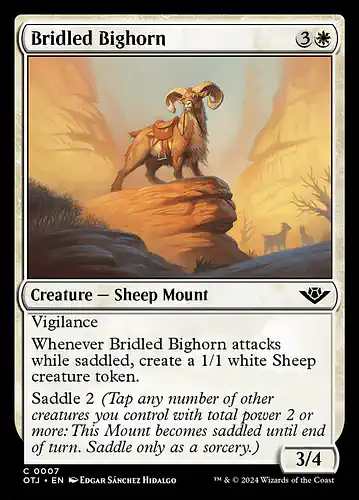 Bridled Bighorn - otj Spoiler