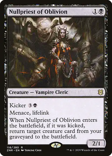 Nullpriest of Oblivion - znr Spoiler