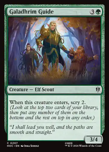 Galadhrim Guide - hoc Spoiler