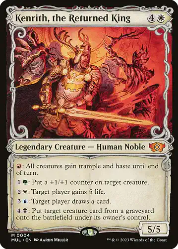 Kenrith, the Returned King - mul Spoiler