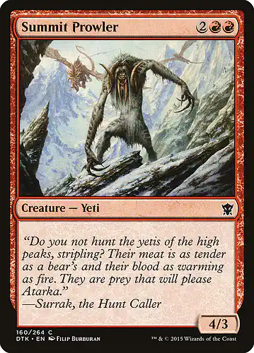 Summit Prowler - dtk Spoiler