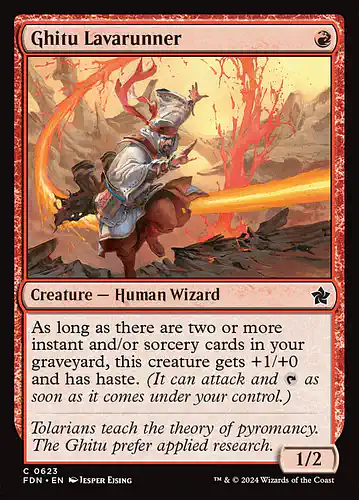 Ghitu Lavarunner - fdn Spoiler