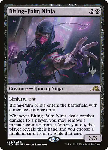 Biting-Palm Ninja - neo Spoiler