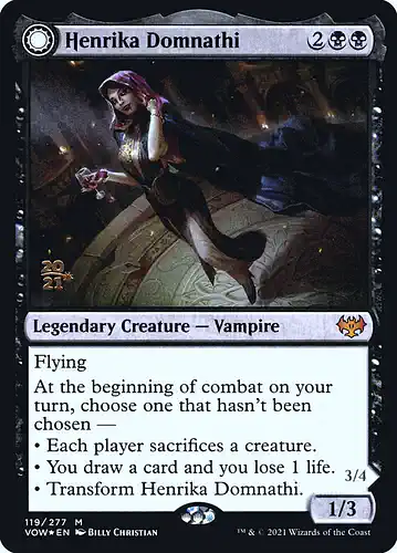 Henrika Domnathi - vow Spoiler