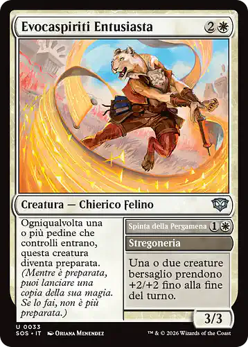 Spiritcall Enthusiast - sos Spoiler