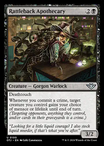 Rattleback Apothecary - otj Spoiler