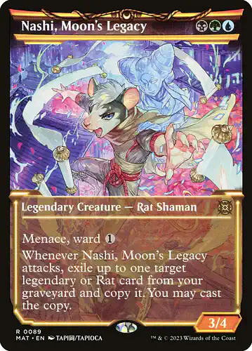 Nashi, Moon's Legacy - mat Spoiler
