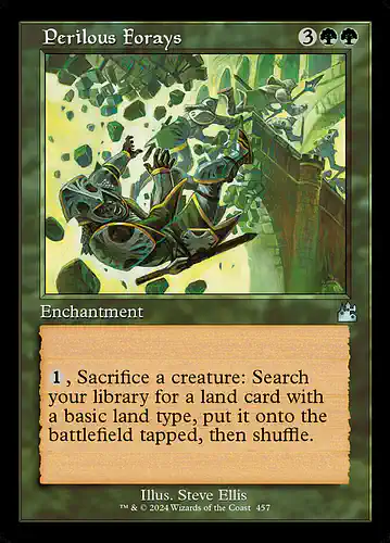 Perilous Forays - rvr Spoiler