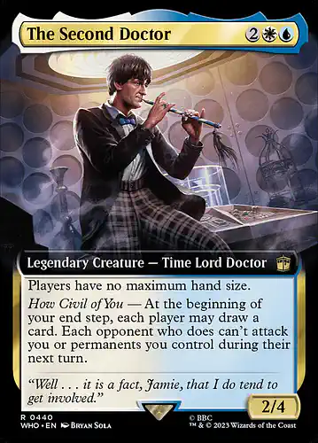 The Second Doctor - who Spoiler