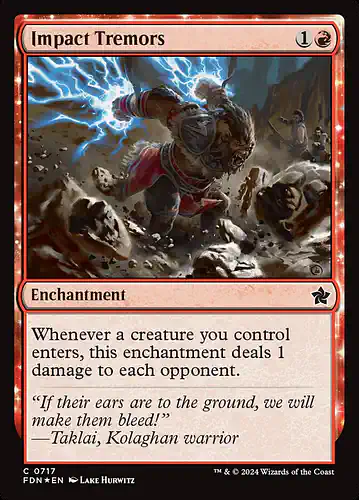 Impact Tremors - fdn Spoiler