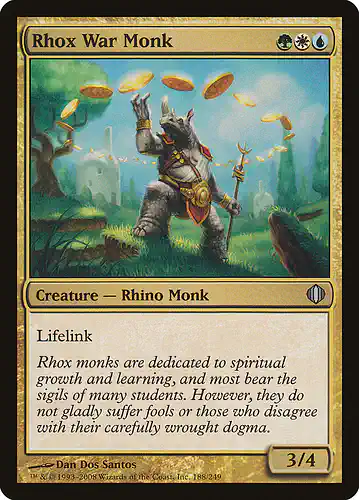 Rhox War Monk - ala Spoiler