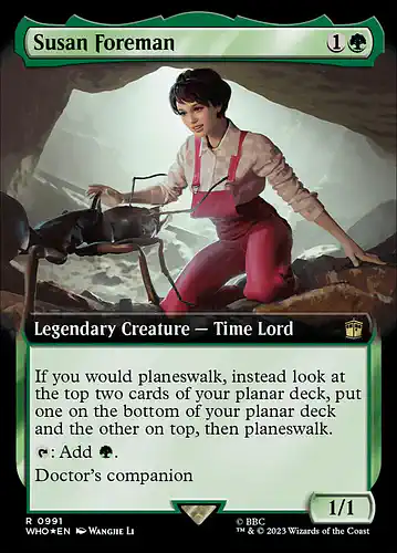 Susan Foreman - who Spoiler