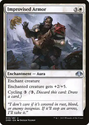 Improvised Armor - dmr Spoiler