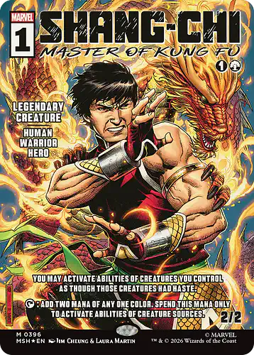 Shang-Chi, Master of Kung Fu - msh Spoiler