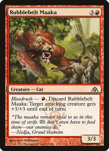 Rubblebelt Maaka - dgm Spoiler