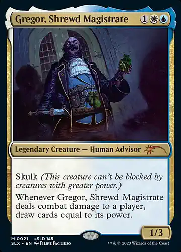 Gregor, Shrewd Magistrate - slx Spoiler