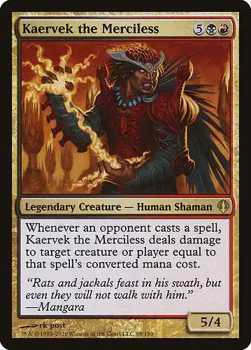 Kaervek the Merciless - arc Spoiler