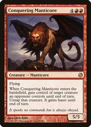 Conquering Manticore - ddl Spoiler