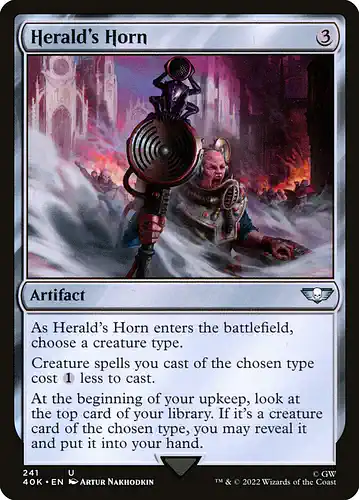 Herald's Horn - 40k Spoiler