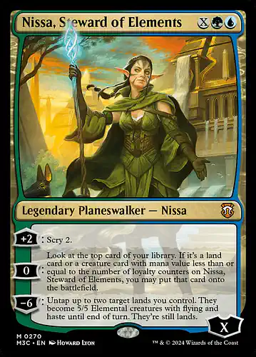 Nissa, Steward of Elements - m3c Spoiler
