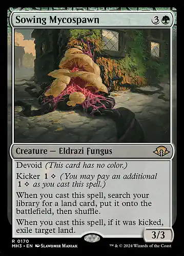 Sowing Mycospawn - mh3 Spoiler