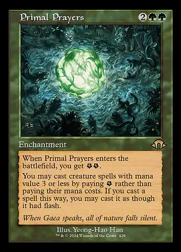 Primal Prayers - mh3 Spoiler