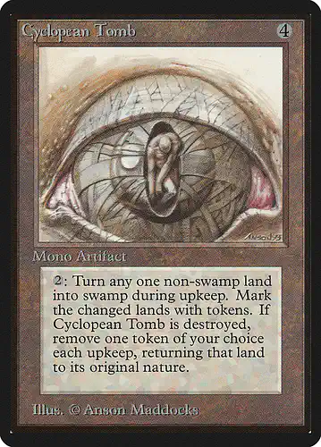 Cyclopean Tomb - leb Spoiler