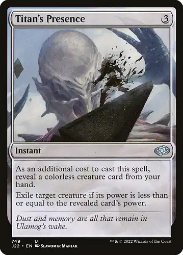 Titan's Presence - j22 Spoiler