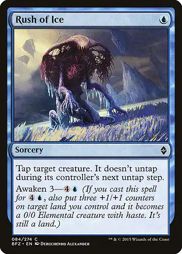 Rush of Ice - bfz Spoiler