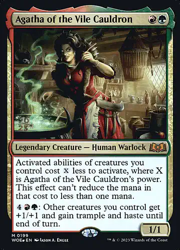 Agatha of the Vile Cauldron - woe Spoiler