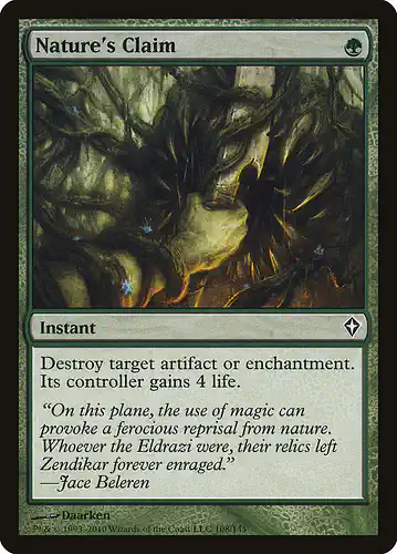 Nature's Claim - wwk Spoiler