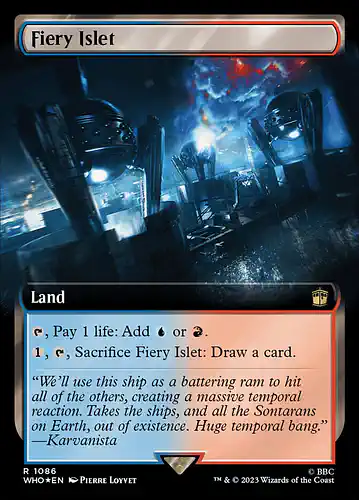 Fiery Islet - who Spoiler