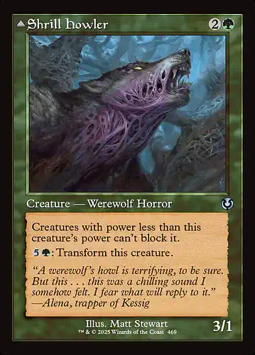 Shrill Howler - inr Spoiler