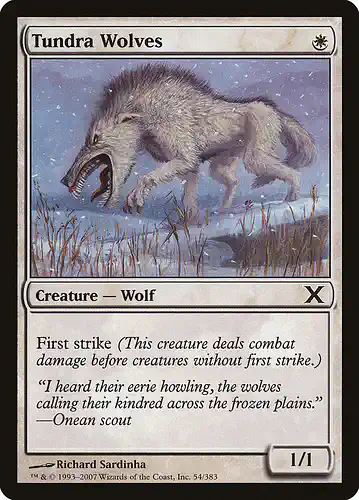 Tundra Wolves - 10e Spoiler