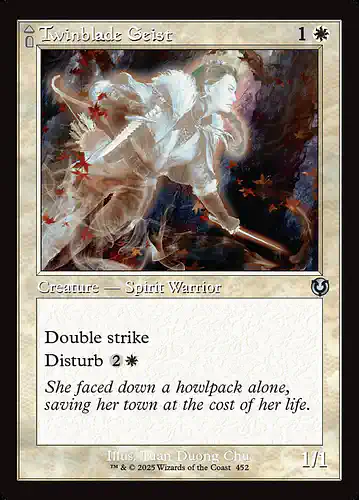 Twinblade Geist - inr Spoiler
