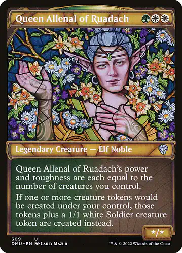 Queen Allenal of Ruadach - dmu Spoiler