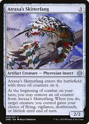 Atraxa's Skitterfang - one Spoiler