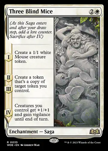 Three Blind Mice - woe Spoiler