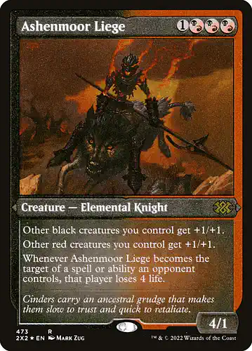 Ashenmoor Liege - 2x2 Spoiler