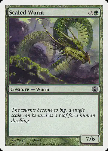 Scaled Wurm - 9ed Spoiler