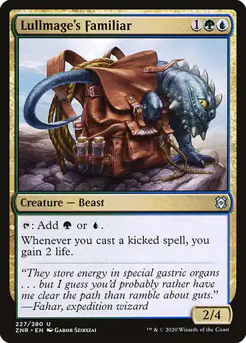 Lullmage's Familiar - znr Spoiler