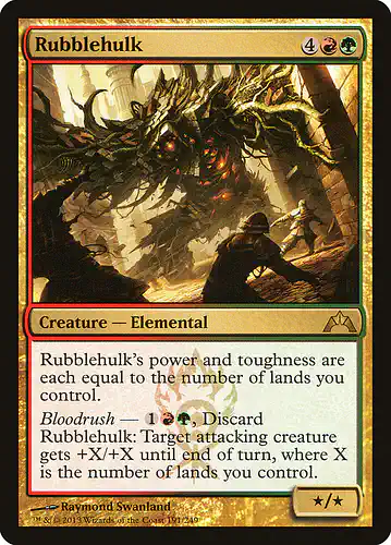 Rubblehulk - gtc Spoiler