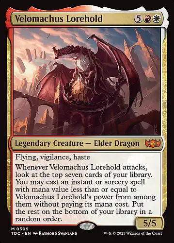 Velomachus Lorehold - tdc Spoiler