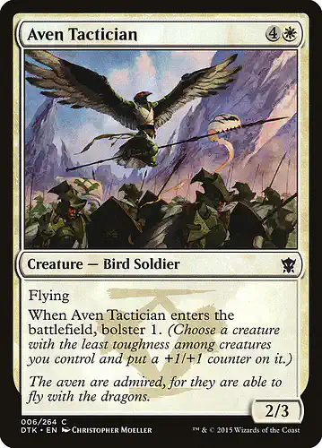 Aven Tactician - dtk Spoiler