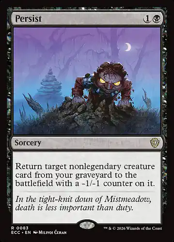 Persist - ecc Spoiler
