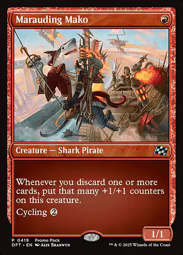 Marauding Mako - dft Spoiler