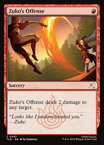Zuko's Offense - tle Spoiler